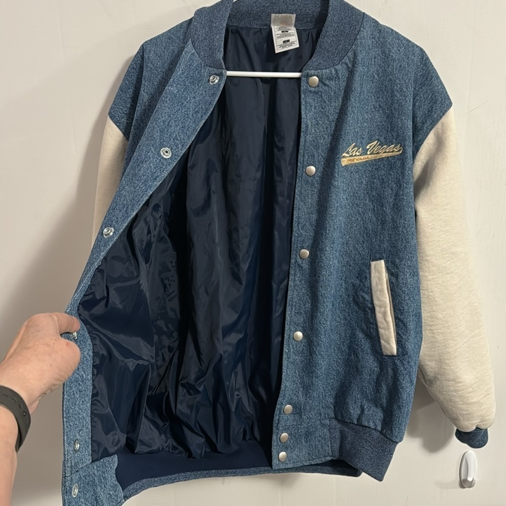 Fruit of the Loom Suprr Cotton Las Vegas jacket Sz Large. Good condition - Picture 7 of 10